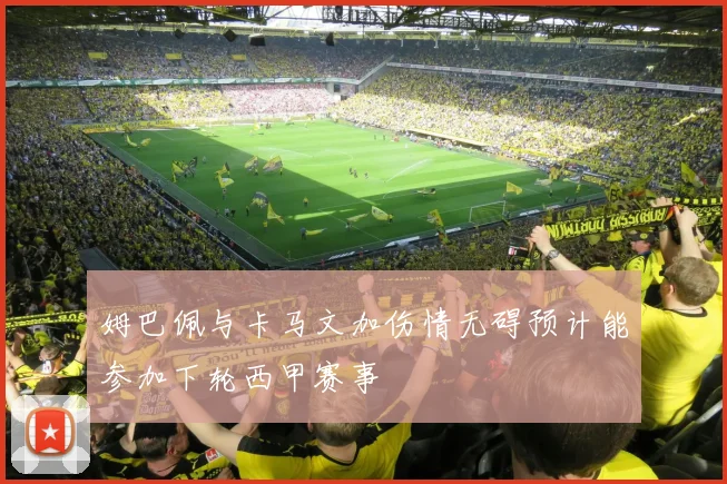 姆巴佩与卡马文加伤情无碍预计能参加下轮西甲赛事
